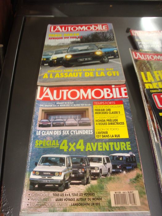 revistas automobilismo francesas lautomobile