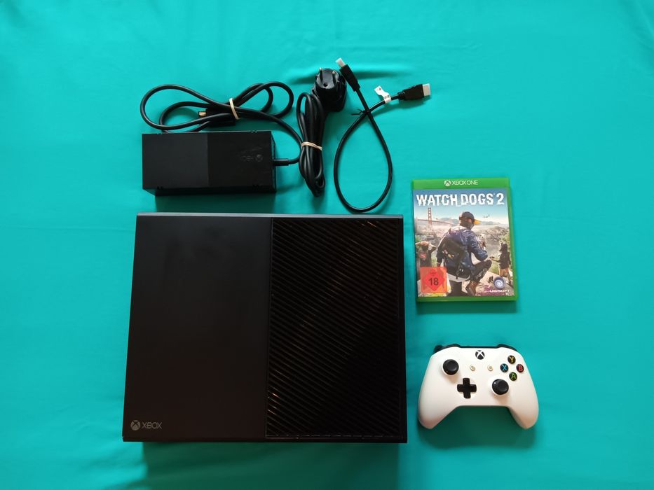 Xbox One + Oryginalny Pad + Gra + Okablowanie
