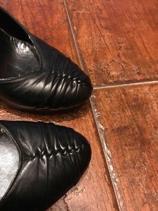 Sapato preto em pele - PROF