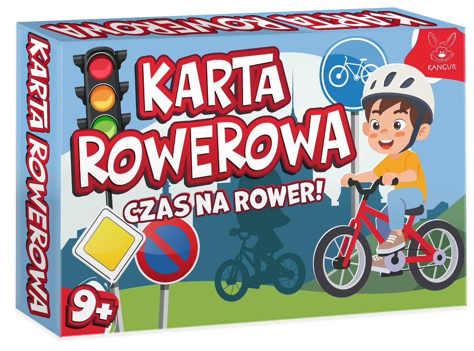 Karta rowerowa. Czas na rower!. Kangur. Nowy Produkt