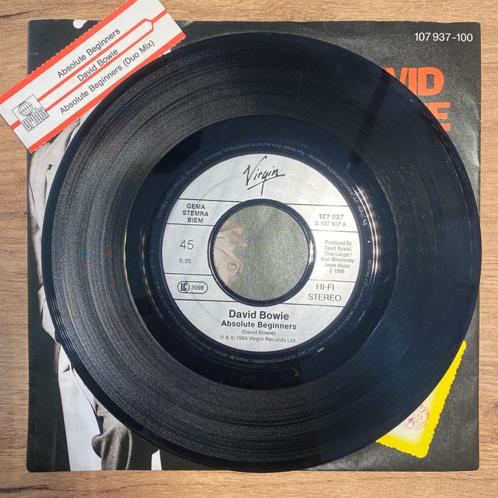 David Bowie - Płyta winylowa 7" - 1986