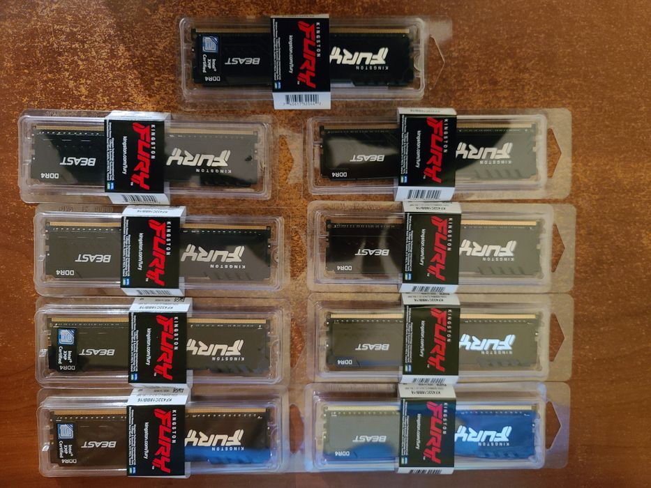 Kingston 32 GB (2x16GB) DDR4 3200 MHz Fury