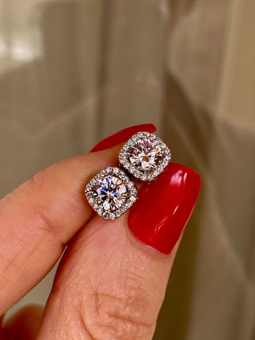 Стильні та довгі сережки, конго, комплекти