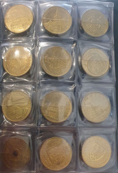 2zł Okolicznosciowe 141 sztuk od2000r.