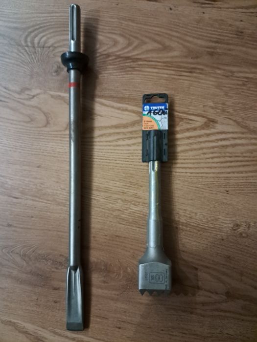 Dłuto Hilti, Groszkownik Trutek Nowy
Dłuto Hilti nowe 280x80 - 230zl
D