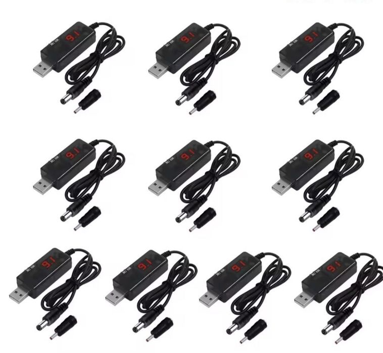 Переходник Питания 9–12 V Для Роутеров Wi-Fi Устройств Маршрутизатор