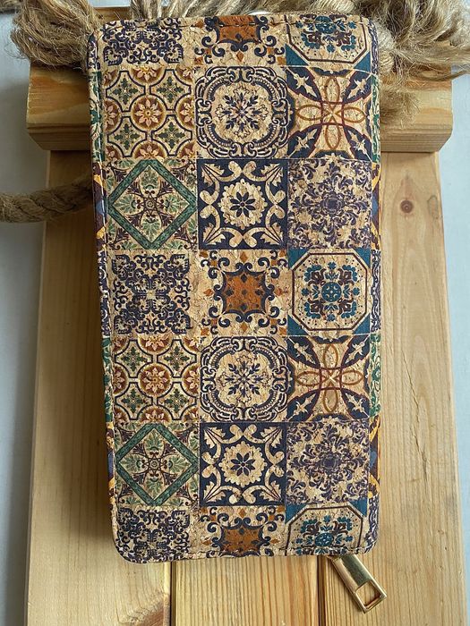 Portfel Boho/Etno, Mozaika/Ornament, kolorowy/duży