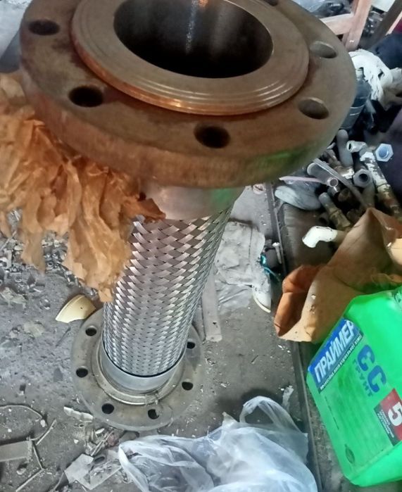 Продам компенсатор судовой, фланцевый. Ду-100мм.: L-580мм.