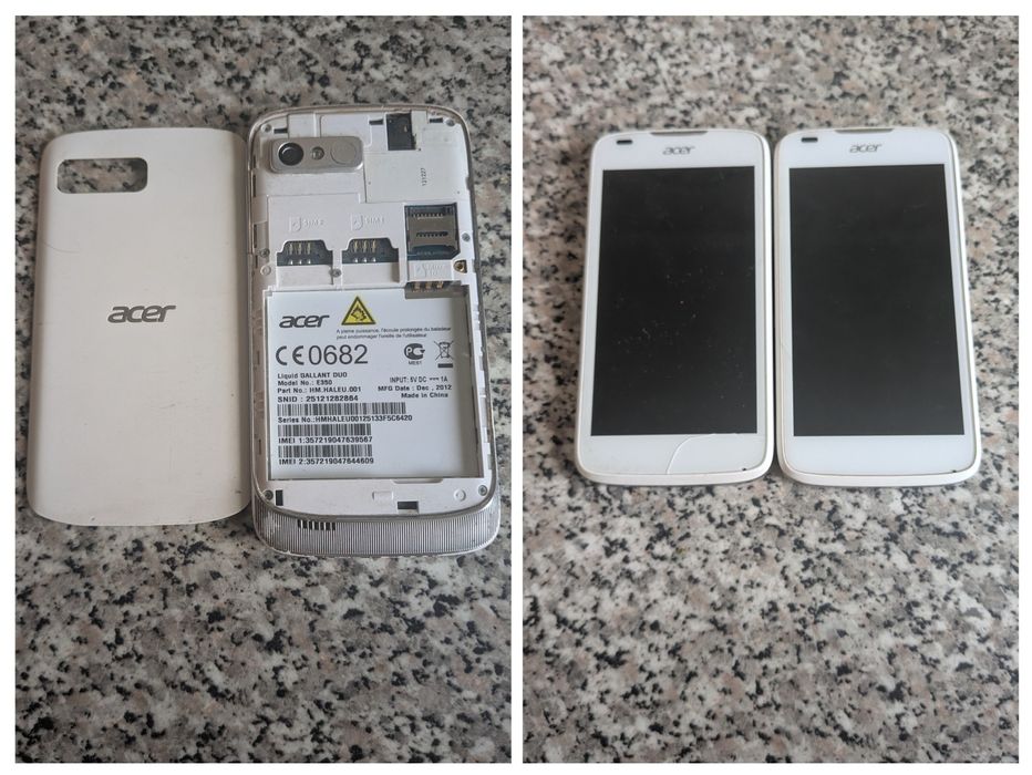 Старі смартфони Huawei, Samsung, Acer, Apple, OnePlus, Motorola Nokia