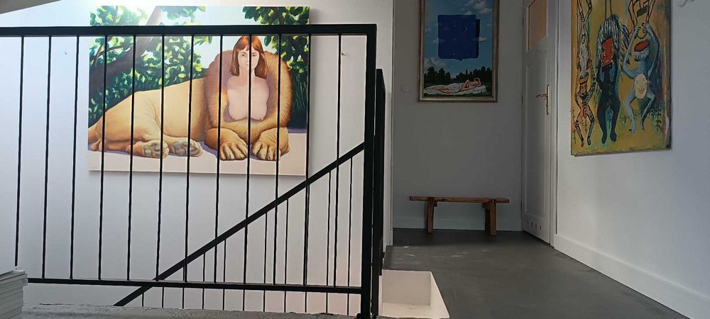 Barierka stalowa, wewnętrzna, balustrada schodowa
