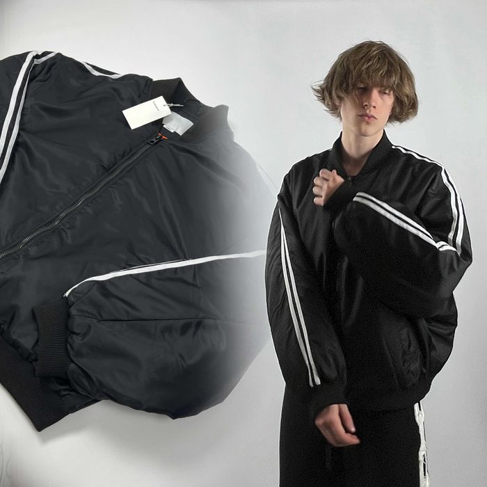 Oversize Bomber 2 Lines Racer type Balenciaga Vetments Оверсайз бомбер