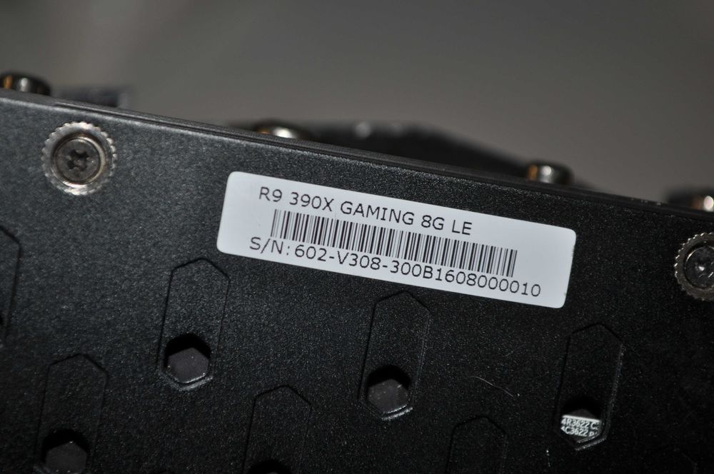 msi 390x видеокарта