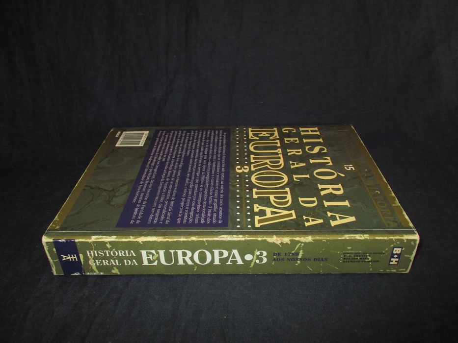 Livro História Geral Da Europa de 1789 aos nossos dias