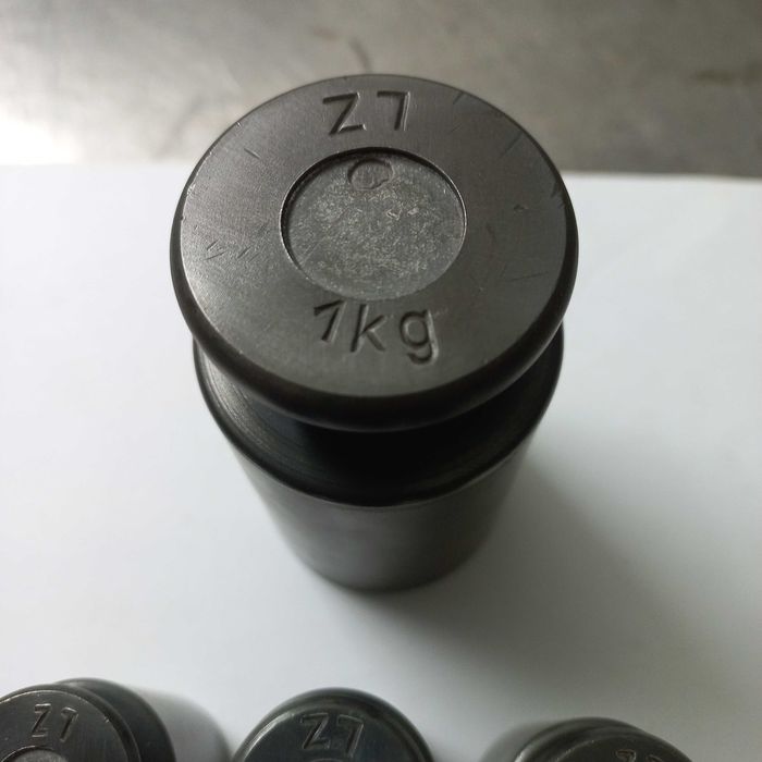 Conjunto de 4 pesos em ferro