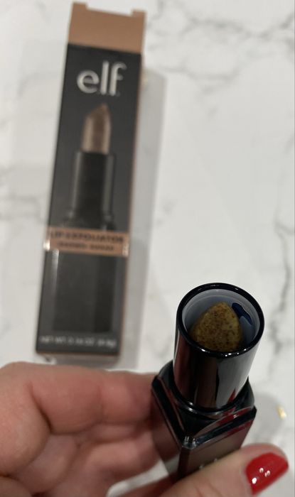Złuszczający peeling do ust e.l.f. Lip exfoliator Brown sugar nowy
