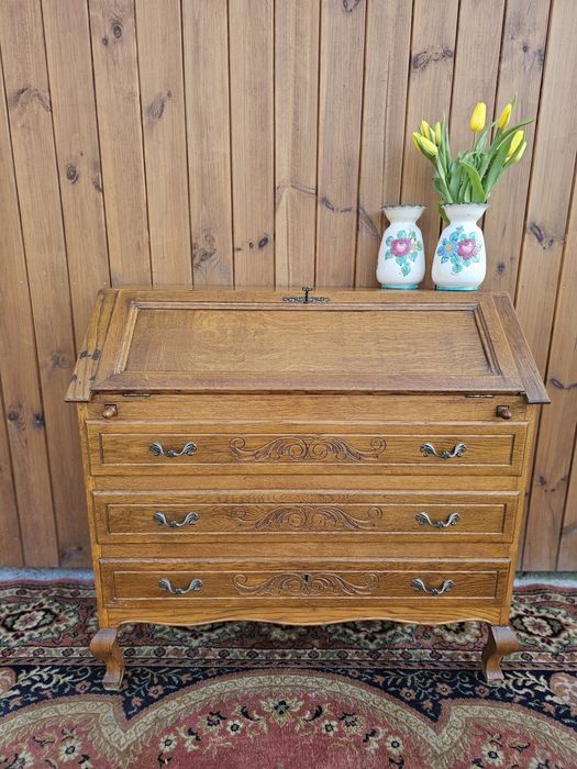 Sekretarzyk szufladowy Ludwik biurko #1634 Stylowy Węgrów