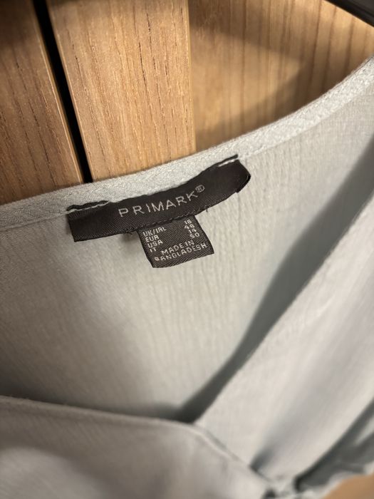 Bluzka XXXL Primark babyblue, zwiewna, muslinowa