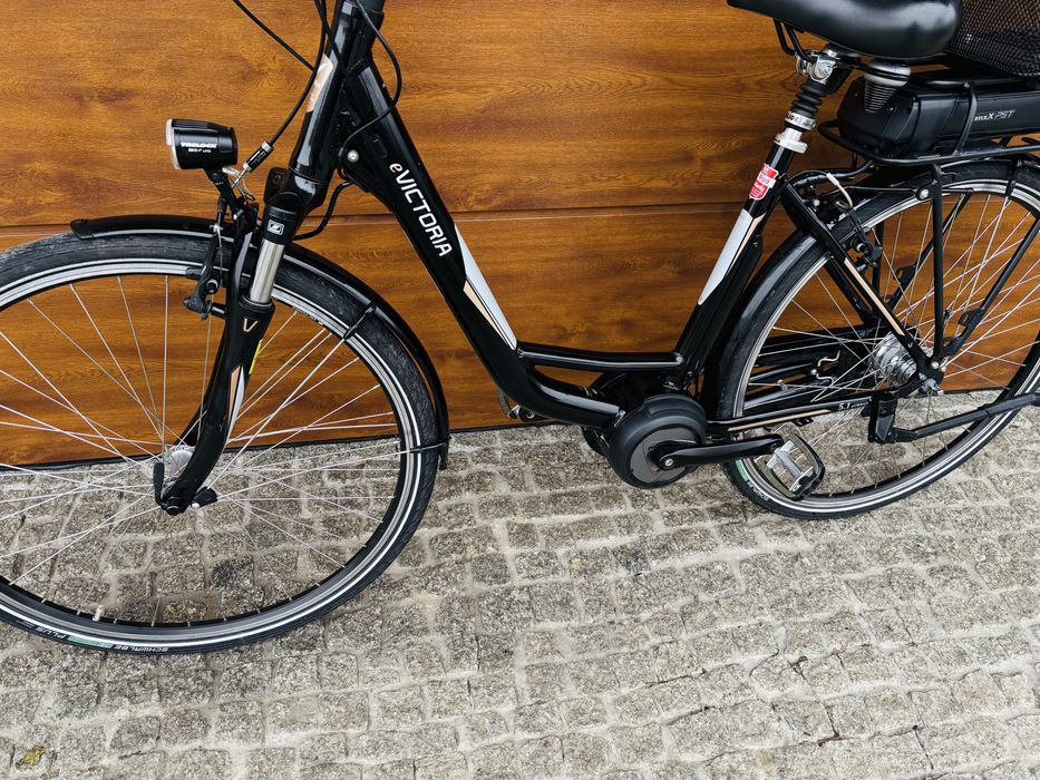 Elektryczna Victoria eUrban 5.1, centralny TranzX PST, niski przebieg