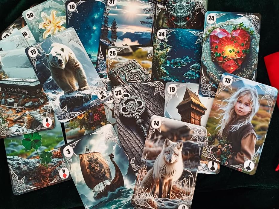 Оракул Ленорман "THE SECRETS OF ASGARD".