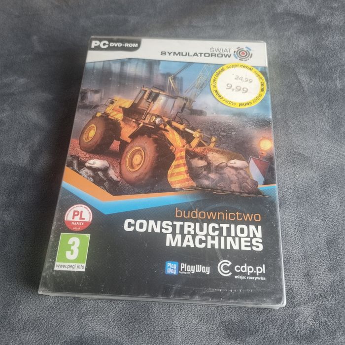 Budownictwo Construction Machines PC Polskie wydanie Folia