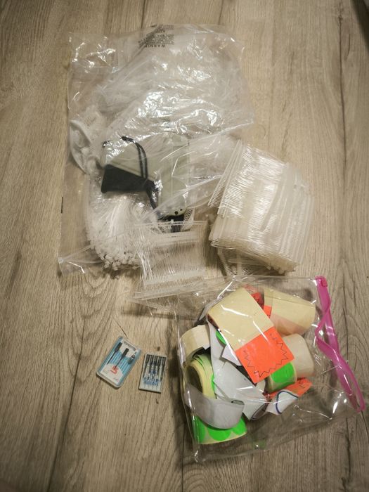 pistolet do metek igły metki cenówki żyłki sklep butik