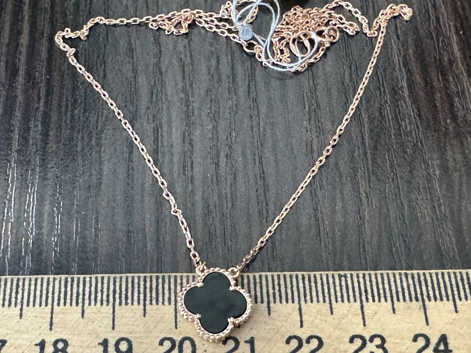 Золотая цепочка колье ван клиф 585 проба распродажа