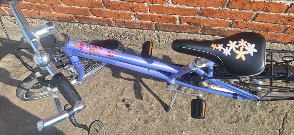 Rower damski dla dziewczynki