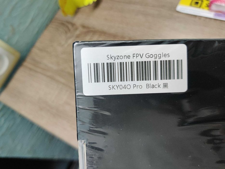 Нові Окуляри Skyzone SKY04O PRO Black 5.8G SteadyView для FPV дрона
