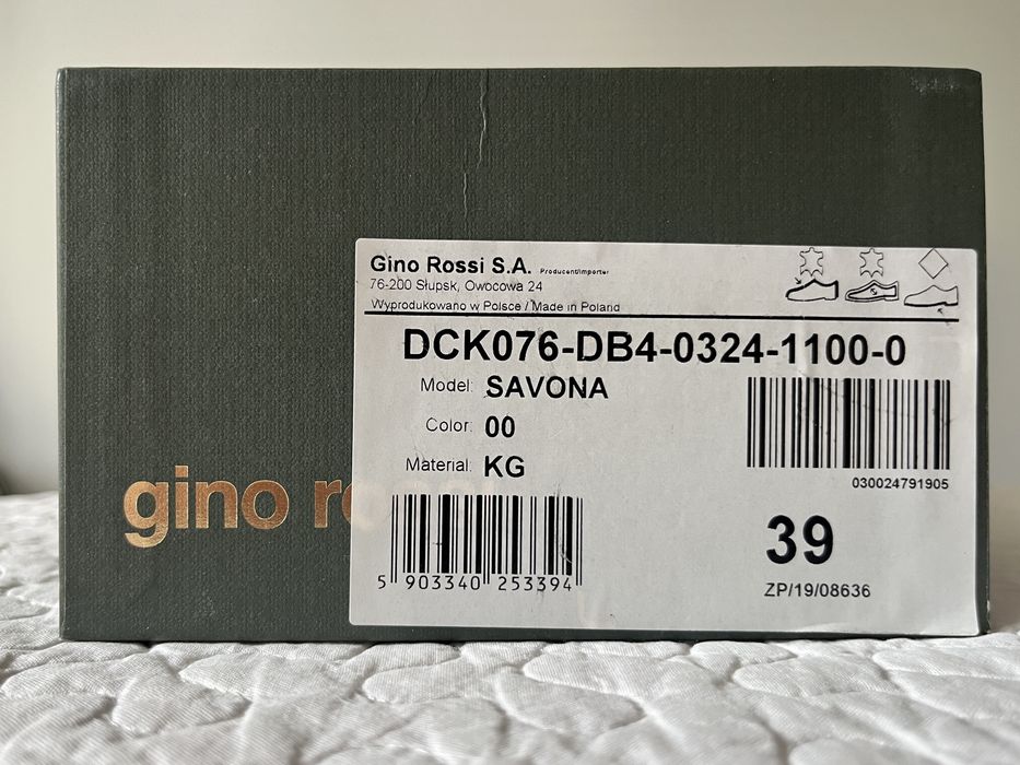Białe szpilki Gino Rossi rozm. 39