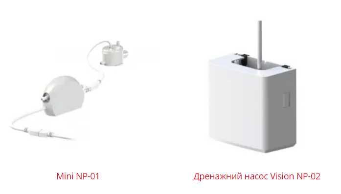 Дренажний насос прихованого зовнішнього монтажу Neoclima Mini Max NP