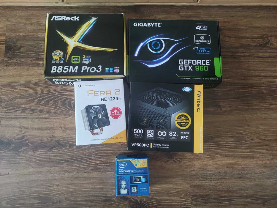 Komputer GTX 960, i5-4460, 8gb RAM