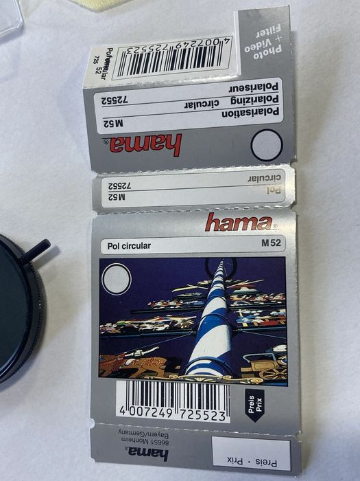 Hama PL circular M52 (XXII) 72552  filtr polaryzacyjny