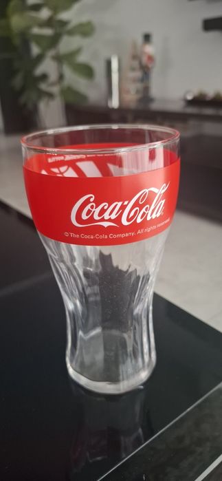 Zestaw szklanek  coca cola