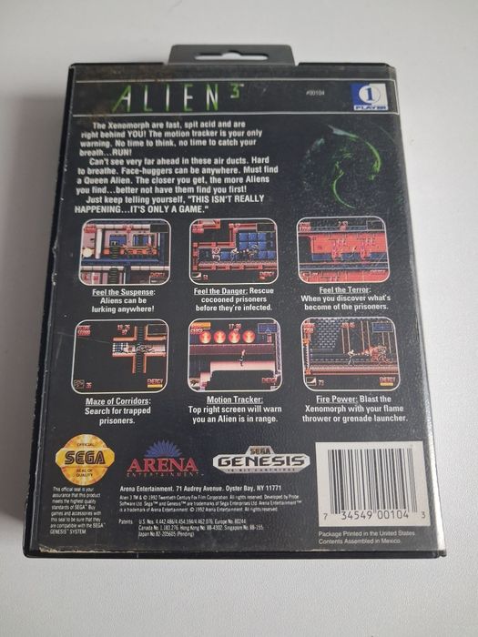 Alien 3 Sega Genesis