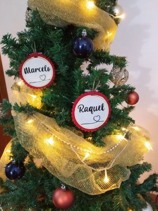 Bolas para arvore de natal personalizadas