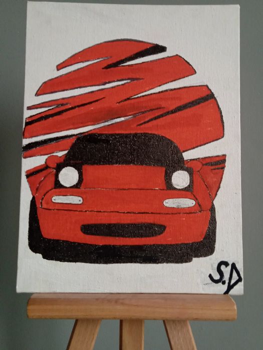 Продаю картину авто Mazda Miata