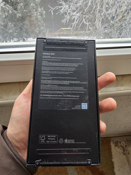 Samsung  s24  + plus 512gb USA. НОВИЙ В ПЛОМБАХ ЗА ЦІНОЮ Б/У