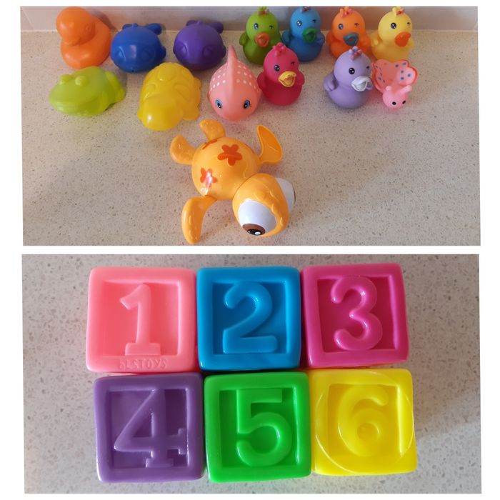 Іграшки для ванної, для купання