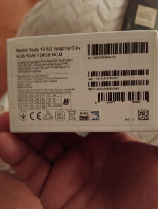 Vendo cel redmi note 10