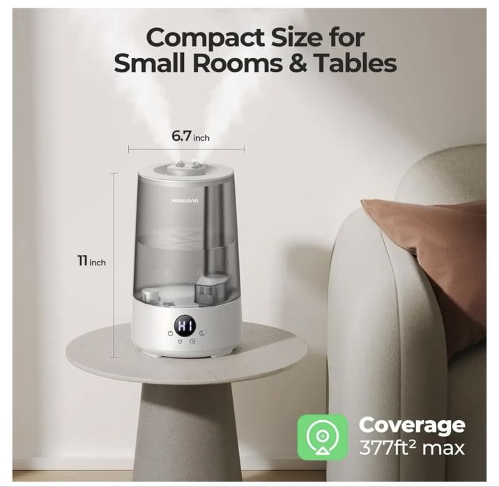 Ультразвуковий зволожувач повітря Homvana H101 3.6 л