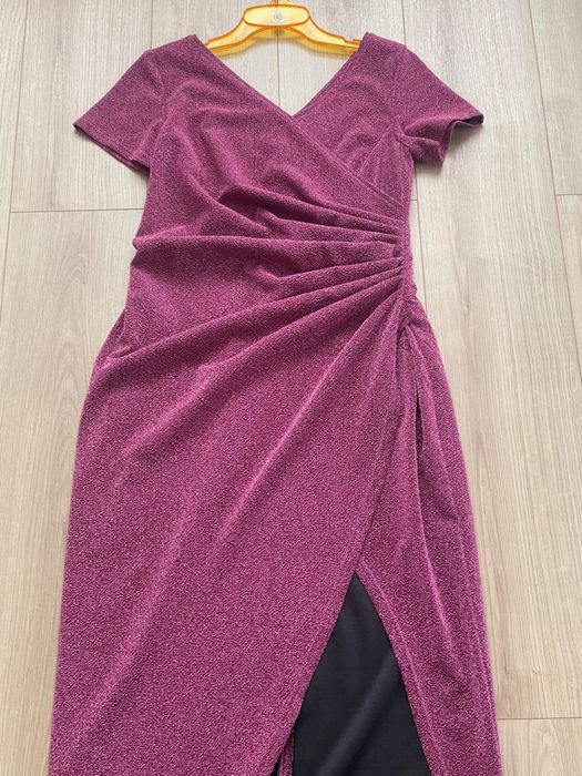 Sukienka długa błyszcząca Bemar 42