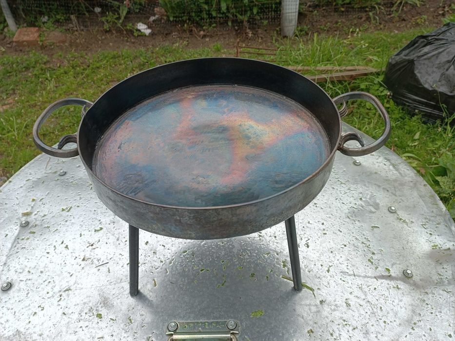 Сковорідка з диску борони 40 см 34 см