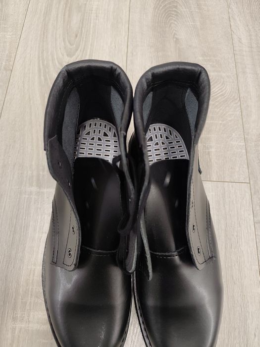 Buty robocze skórzane męskie wojskowe