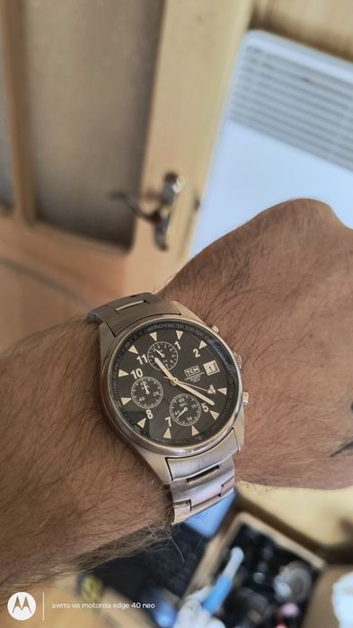 Продам чоловічий годинник ТСМ Chronograph