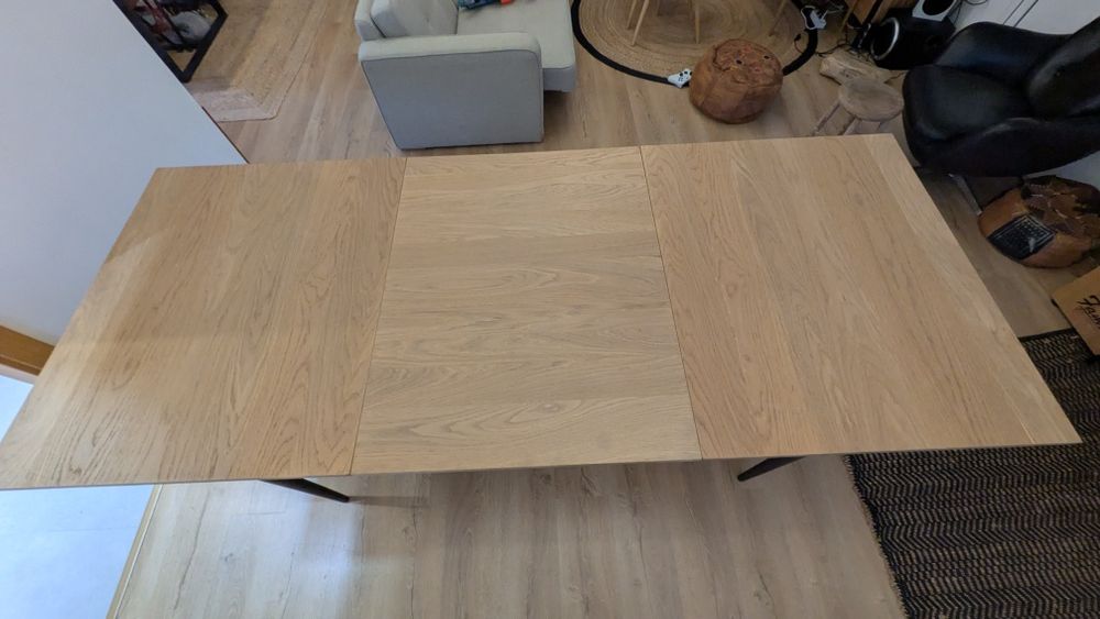 Mesa carvalho extensível