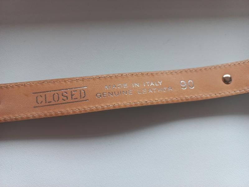 Closed  замшевый оригинальный ремень