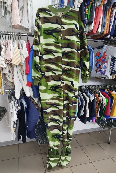 Пижама комбинезон мужская р. L. Флис.