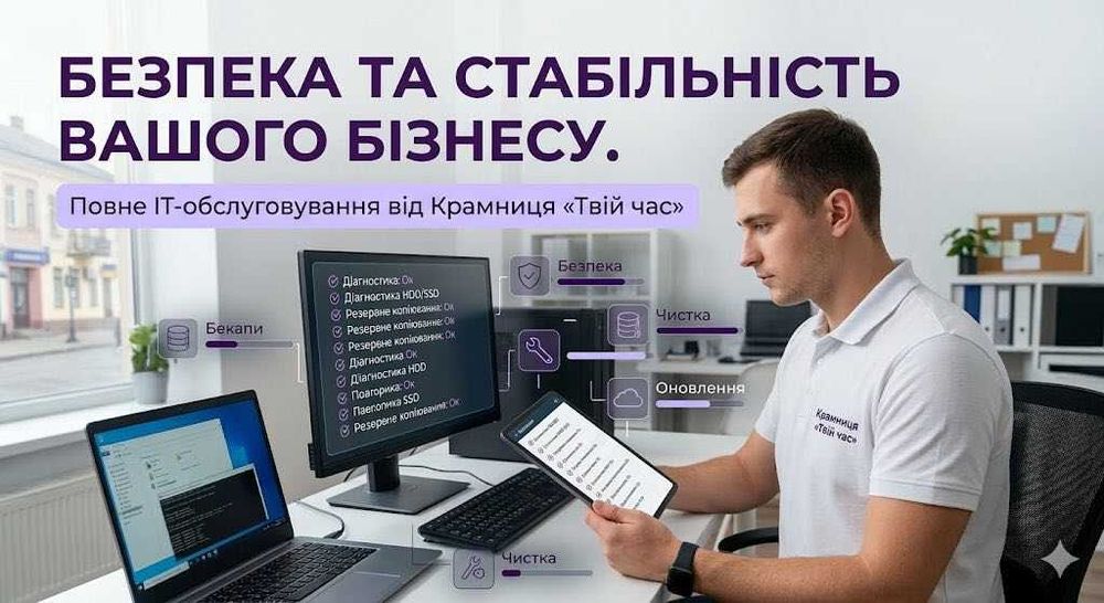 IT-спеціаліст / Системний адміністратор / Ваш Віддалений ІТ помічник