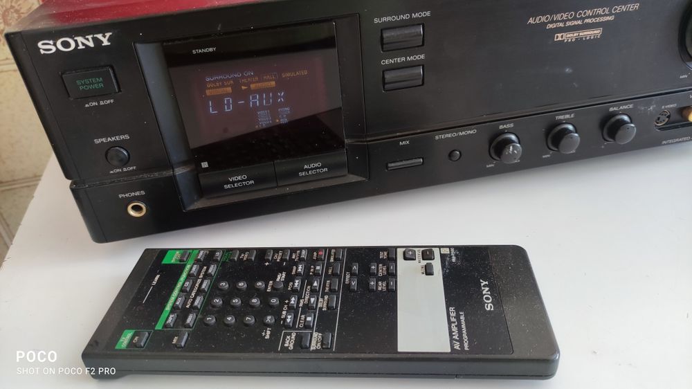 Amplificador Audio Video Sony