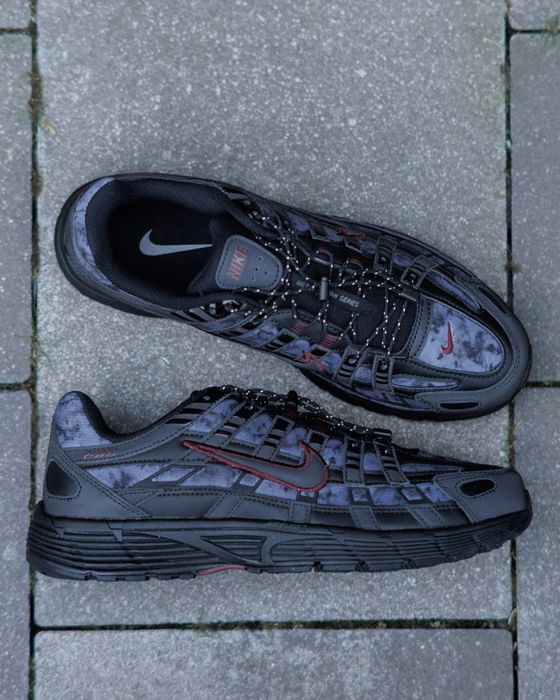 Nike P-6000 Black/Burgundy Crush